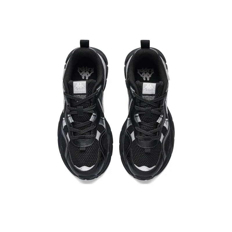 Kappa SERIES Cushioning Abrasion Resistant Balance Low Top Running Shoes Unisex Black-3
