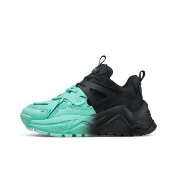 Daisy Fellowes Mango Shoes Low Top Chunky Sneakers Unisex Black Green