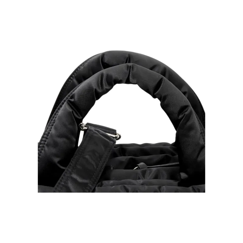 Vivienne Westwood Nylon Handbag Tubas Unisex Black-3