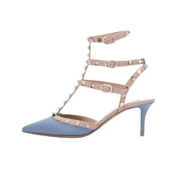 Valentino Slim Heel High Heels Women's Blue