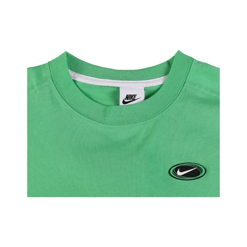 Nike T Shirts Women's Green-4