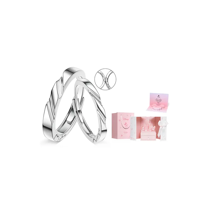 Disney S925 Silver Rings Unisex-7