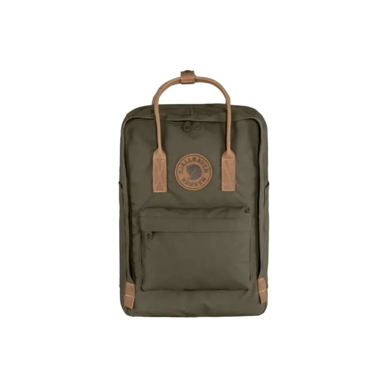 Fjallraven Kanken 18L Backpack Outdoor Bag Polyester Black Olive Color Unisex-0