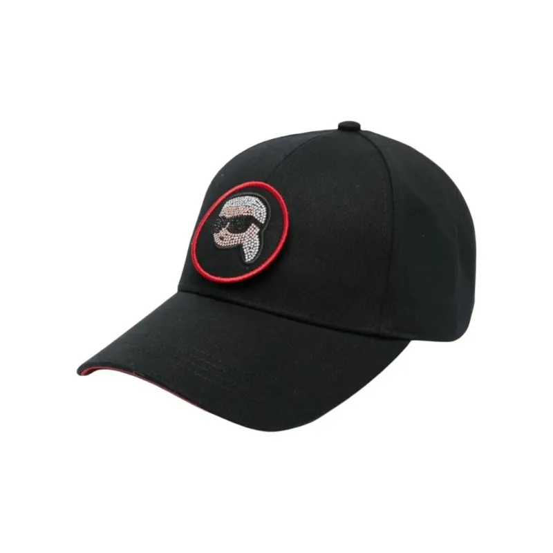 KARL LAGERFELD / Karl Lagerfeld Jeans Snake appliqué Baseball Cap-0