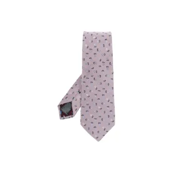 Paul Smith Silk Ties Men's Purple