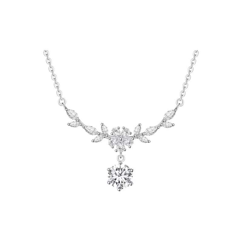 WINY 925 Sterling Silver Necklaces Women's-6