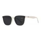 White Frame with Gray Lens (Standard Lens)