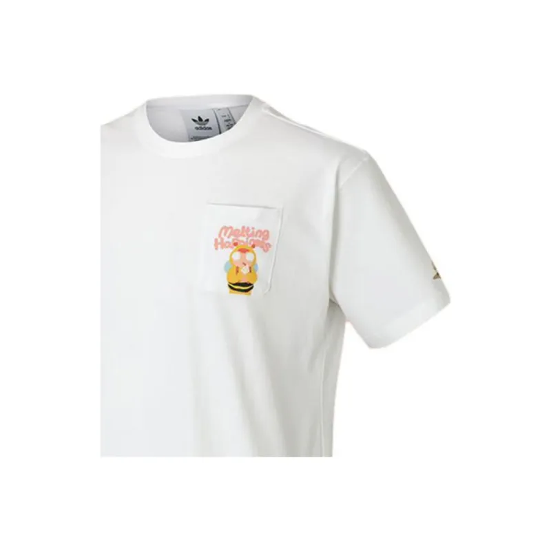 Adidas Originals x Melting Sadness Melting Sadness T Shirt Unisex White-1