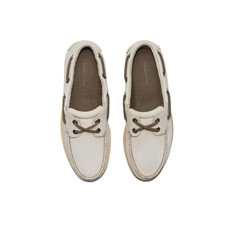 Timberland Classic Boat Shoes Men's Light Gray-4