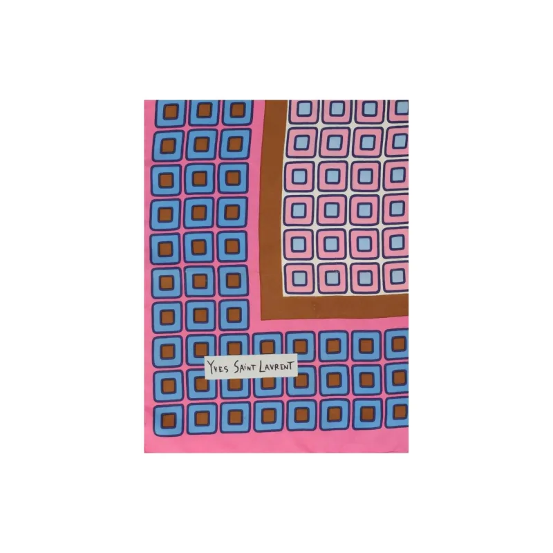 SAINT LAURENT Silk, Silk Scarves Women's Multicolor-1