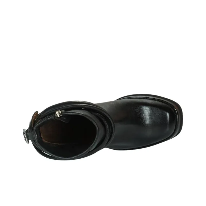 AirStep VIVENT Ankle Boots 12cm Women's Black-3