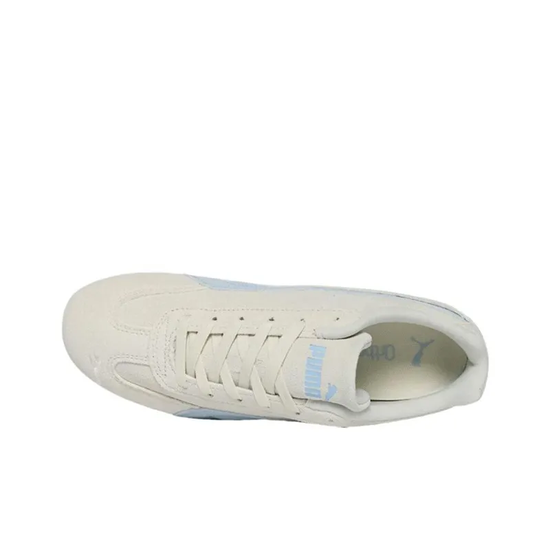 PUMA Speedcat Breathable Low Top Casual Shoes Unisex Beige Blue-2