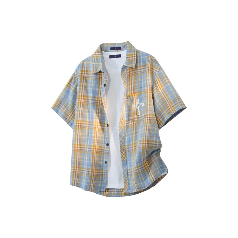 FAX FOR FMACM Shirt Unisex Pink Plaid-4