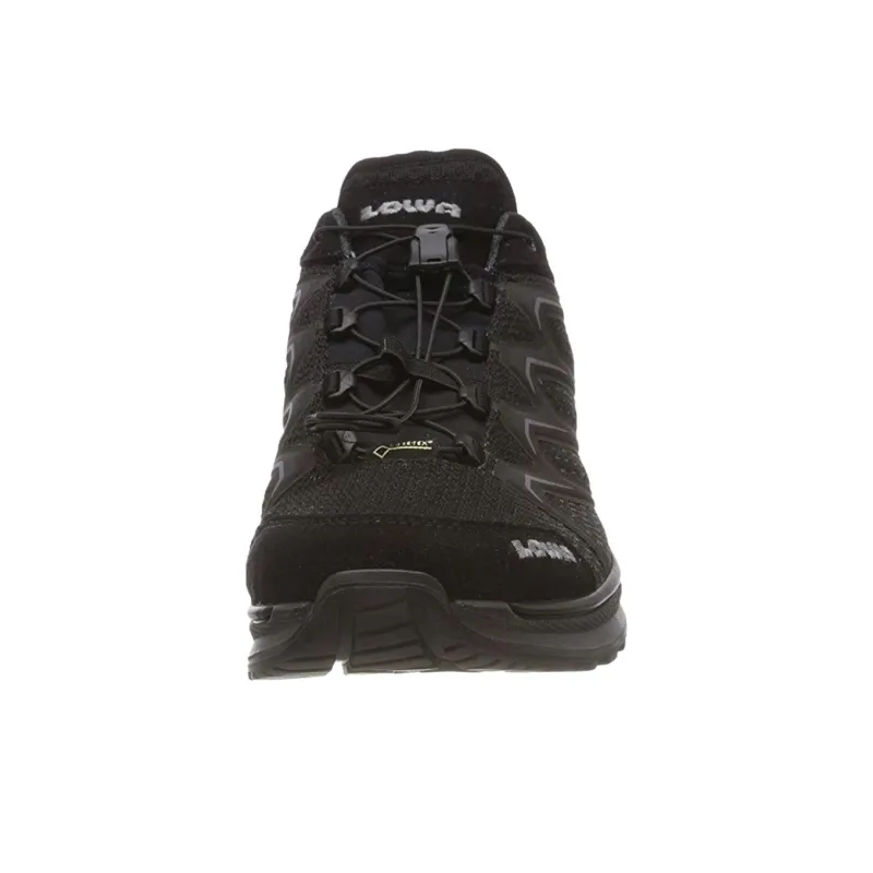 Lowa Maddo Waterproof And Breathable Low Top Outdoor Shoes Men's Black-3
