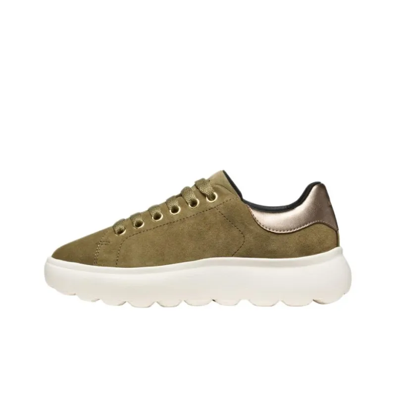 GEOX Spherica Ec4.1 Low Top Casual Shoes Women's Green-0