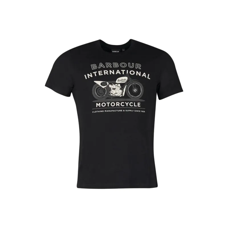 BARBOUR T Shirts Men Black-0