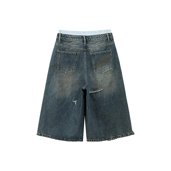 CHUU Denim Shorts Women's Medium Denim Blue-1
