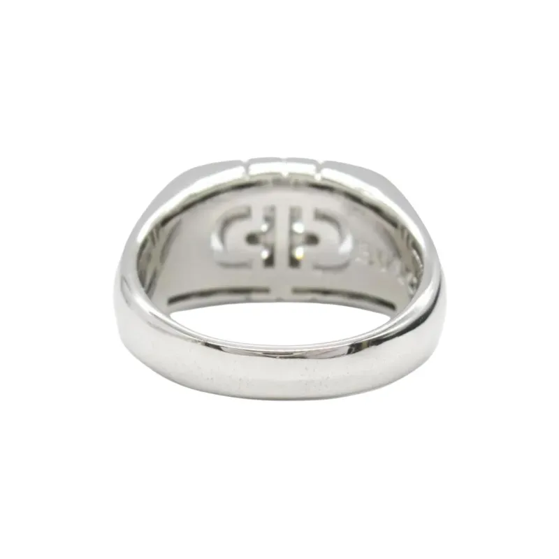 BVLGARI 18K White Gold, Diamond Rings Women's Silver-2
