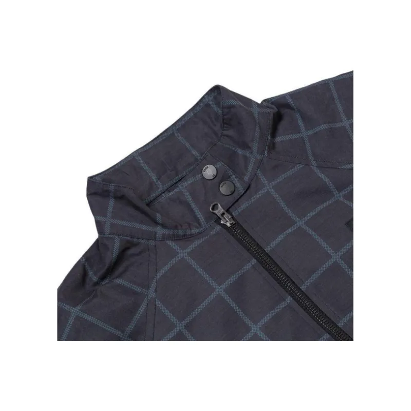 Vans Jacket Stand Collar Coat Women's Black Blue-2