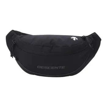DESCENTE Nylon Fanny Pack Unisex Black