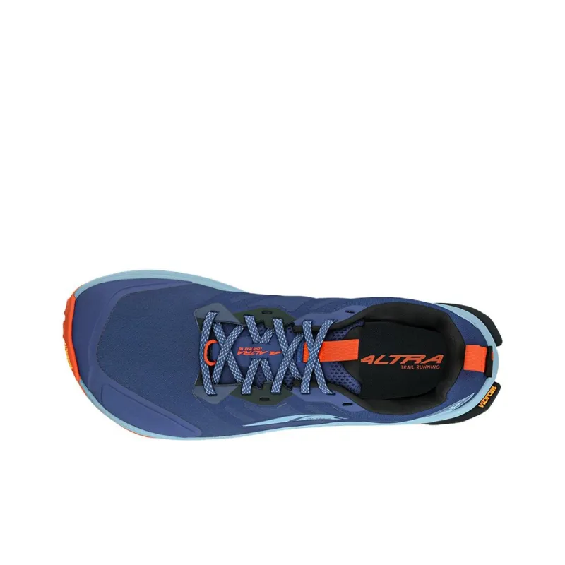 Altra Lone Peak 9 Abrasion Resistant Low Top Trail Running Shoes Men's Blue-3