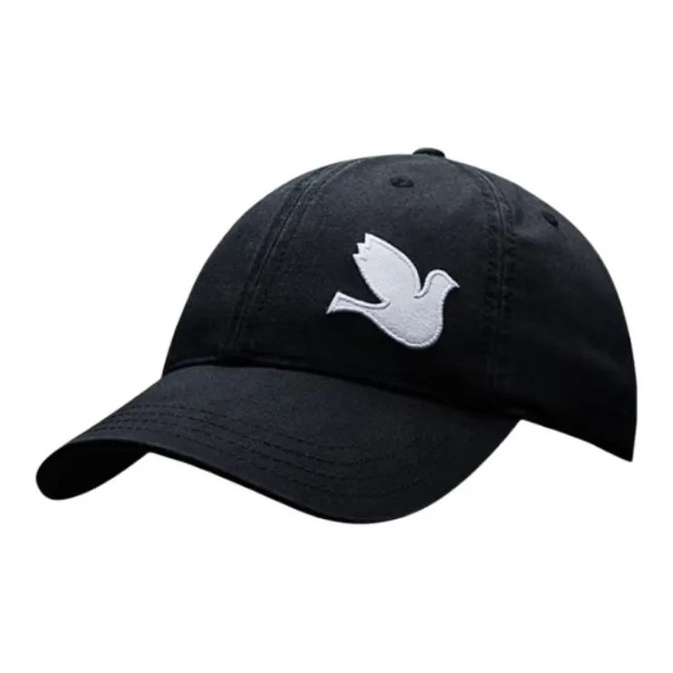 Anta Life Collection Enzyme Wash Baseball Caps Unisex Basic Black-0
