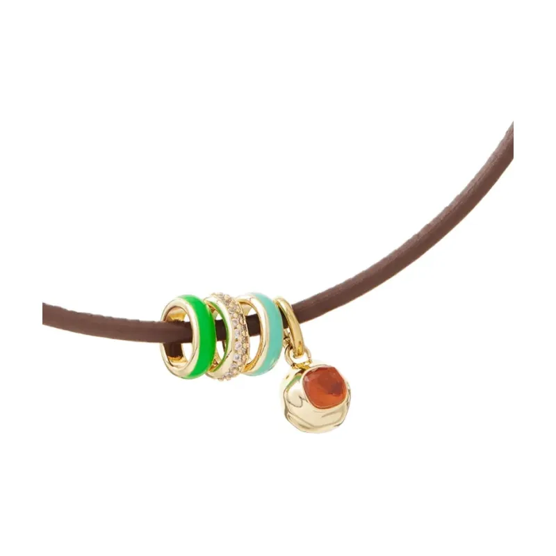 Roxanne Assoulin Gold Plated Necklaces Women's Umber-2