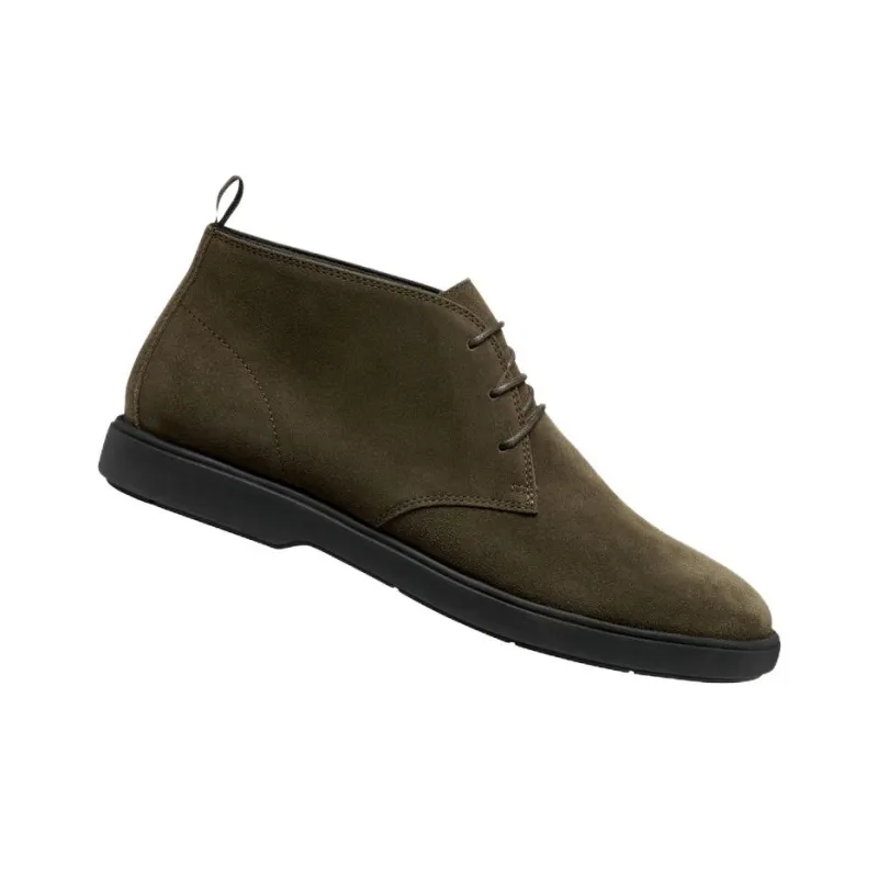 GEOX Spherica Ec17 Ankle Boots Men's Olive Green-2
