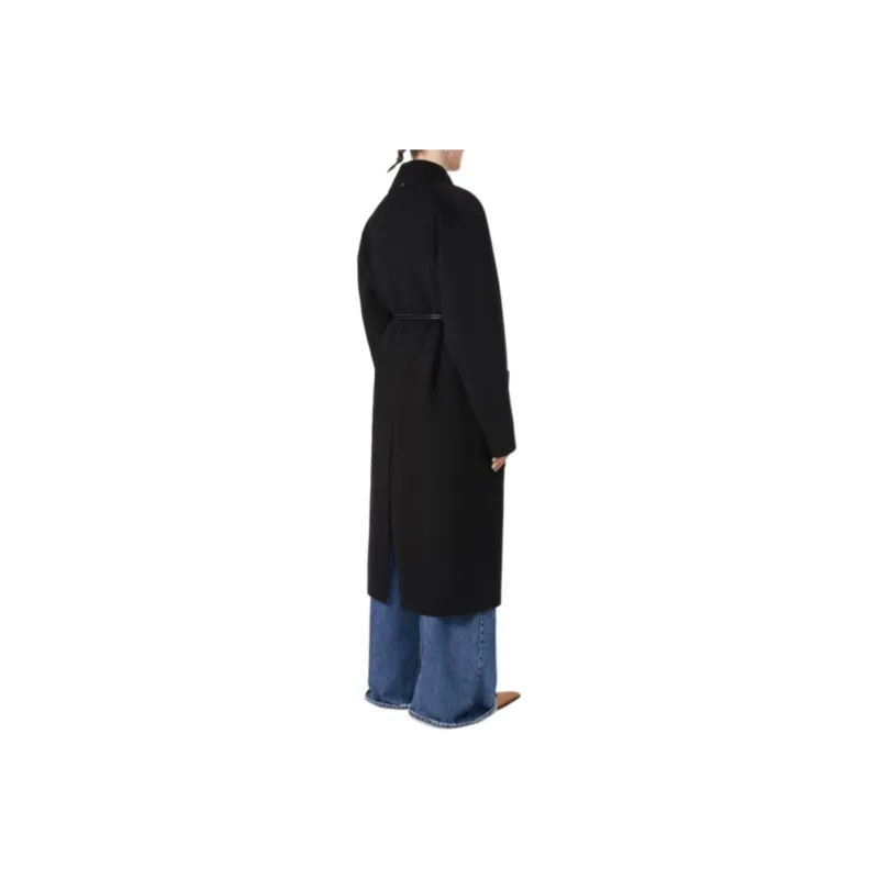 SportMax Coats Women's Black-3