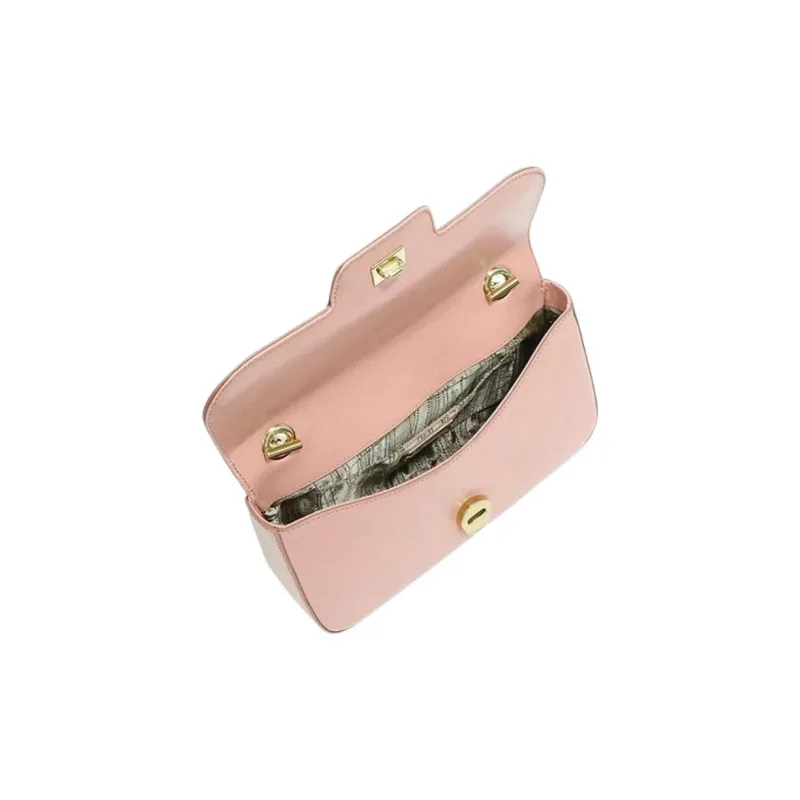 FERRAGAMO Leather Handbag, Shoulder Bag, Crossbody Bag Women's Pink-2