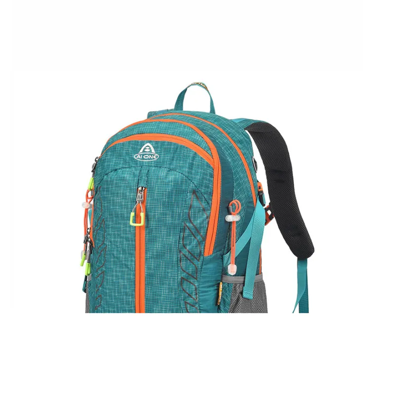 AIONE Outdoor Mountaineering Bag Backpack Nylon Black, Green, Rose Red, Orange Unisex-1