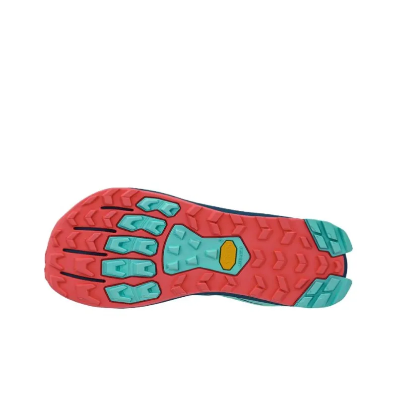 Altra Lone Peak 9 Cushioning, Wear Resistant Low Top Running Shoes Women's Blue Green-3