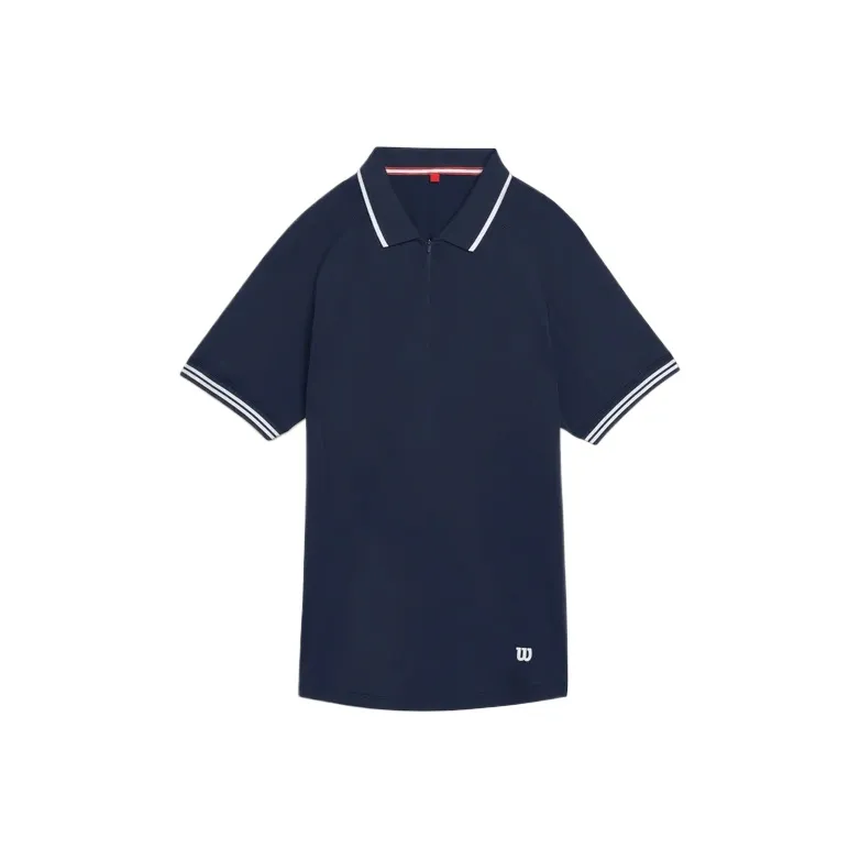 Wilson Court Performance Crew Tennis Top Men's-0