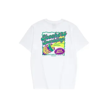 Skechers Colorful T Shirt Unisex Bright White