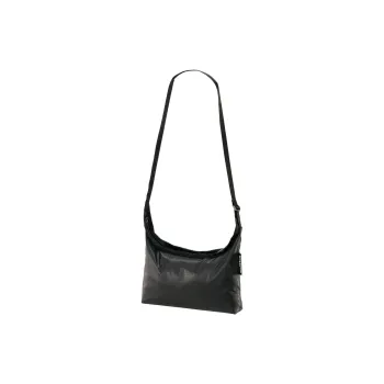 MONTBELL Nylon Crossbody Bag, Shoulder Bag Small Size Unisex Black