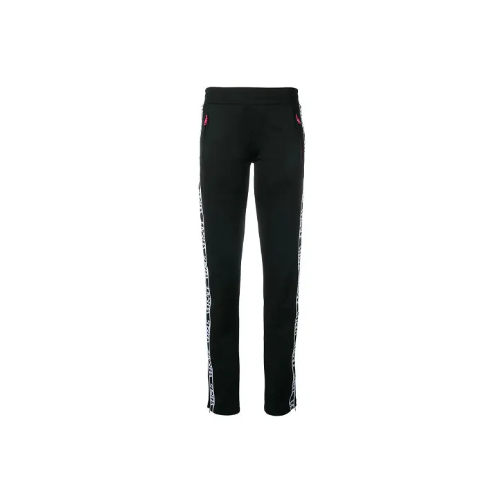 VERSUS SS21 Knitted Sweatpants Women's Black-0