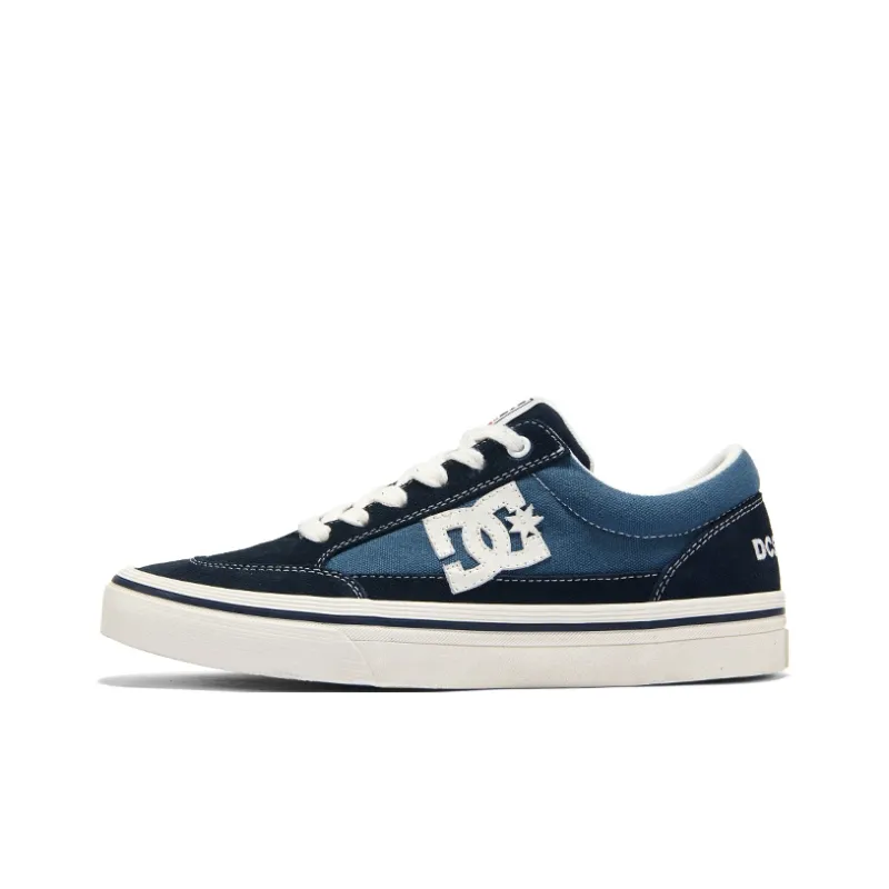 DC Shoes CANVAS CAS Anti Slip Wear Resistant Low Top Skateboard Shoes Men's Carolina Blue-0