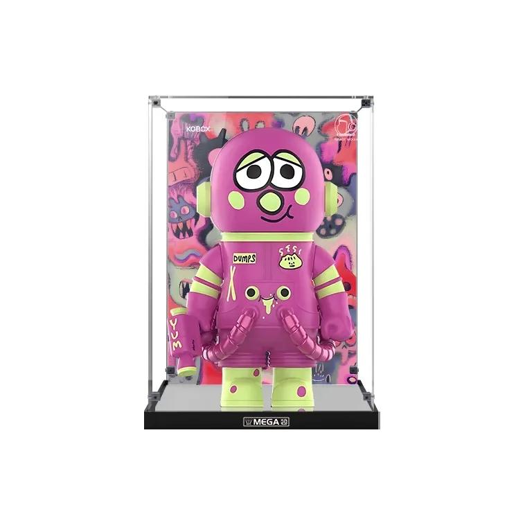 KGBOX Compatibility POPMART Molly Jon Bergman DUMPS400% Model Accessories-6