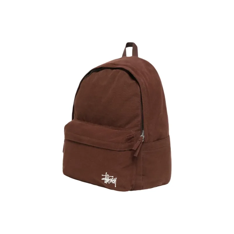 Stussy Canvas Backpack Unisex Brown-1