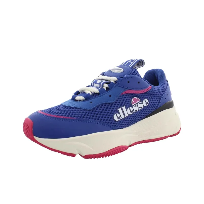 Ellesse Masello Text Abrasion Resistant Low Top Running Shoes Women's Blue-0