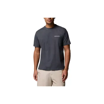 Columbia T Shirts Men Coal Gray Heat Wave