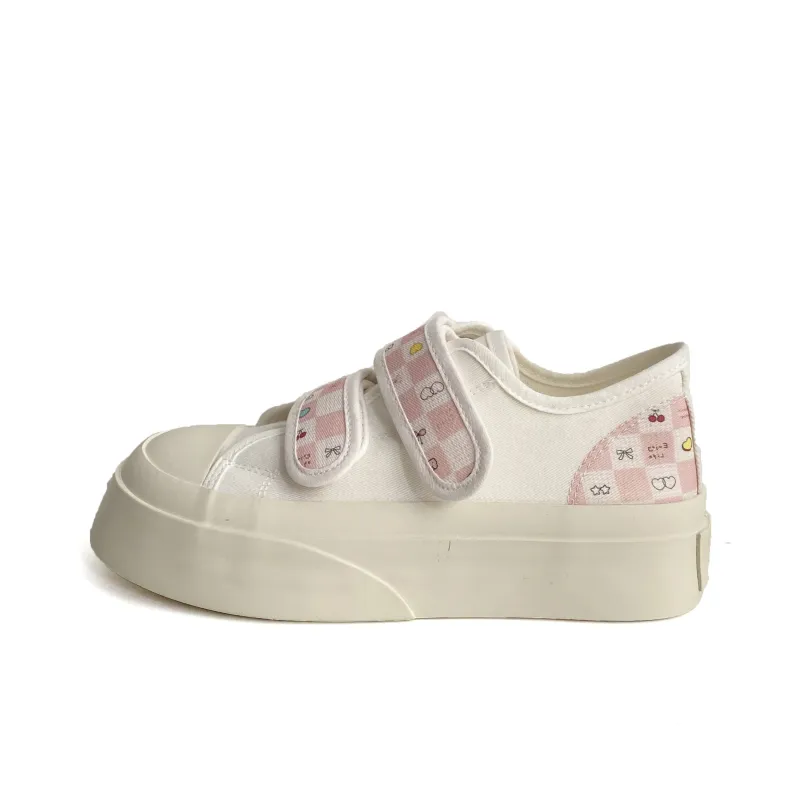 PARK DANCE Low Top Skateboard Shoes Women's-5