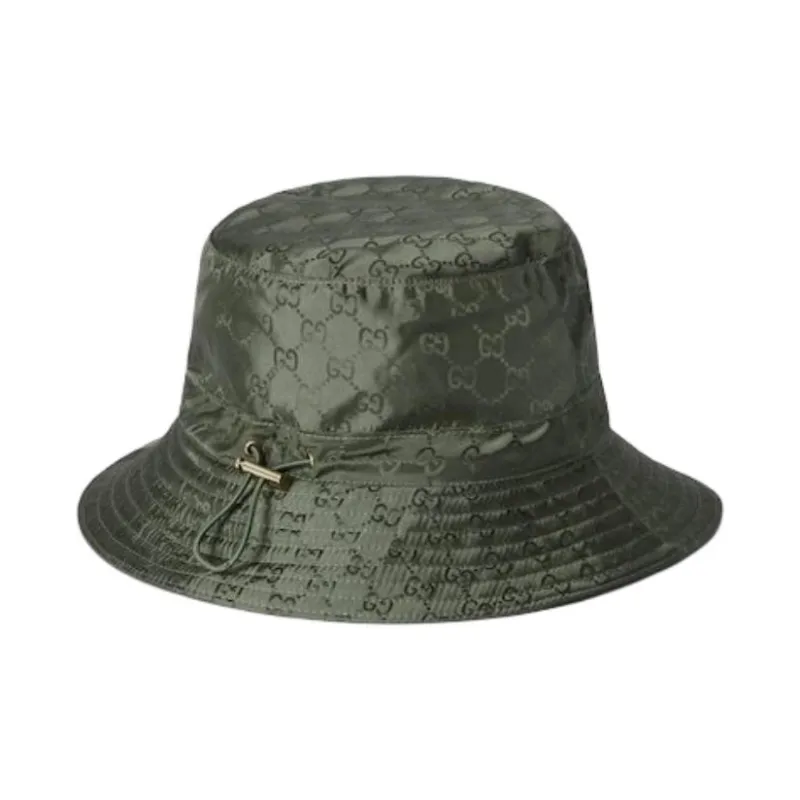 GUCCI Nylon Bucket Hats Women's Green-0