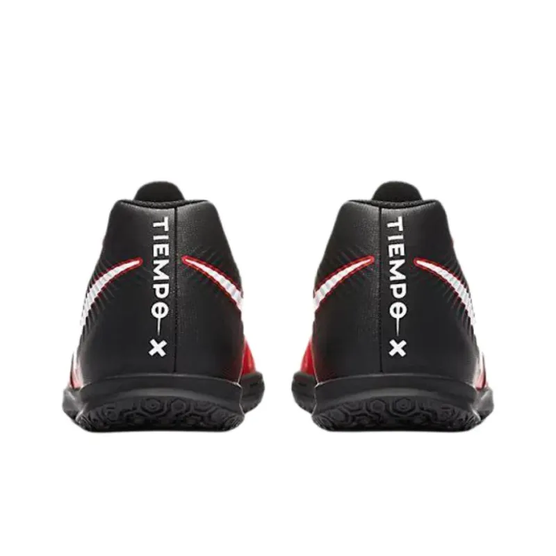Nike TiempoX Rio 4 Abrasion Resistant Soccer Shoes Men's Red-4