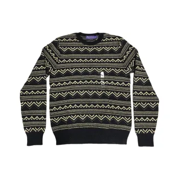 Ralph Lauren Purple Label SS23 Cashmere Sweater Men's Black
