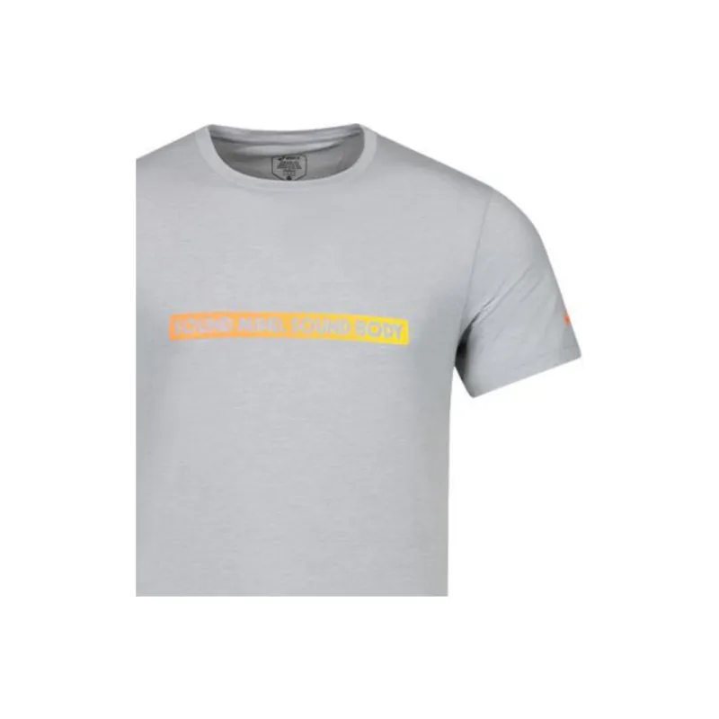 Asics T Shirt Men's Heather Gray-2