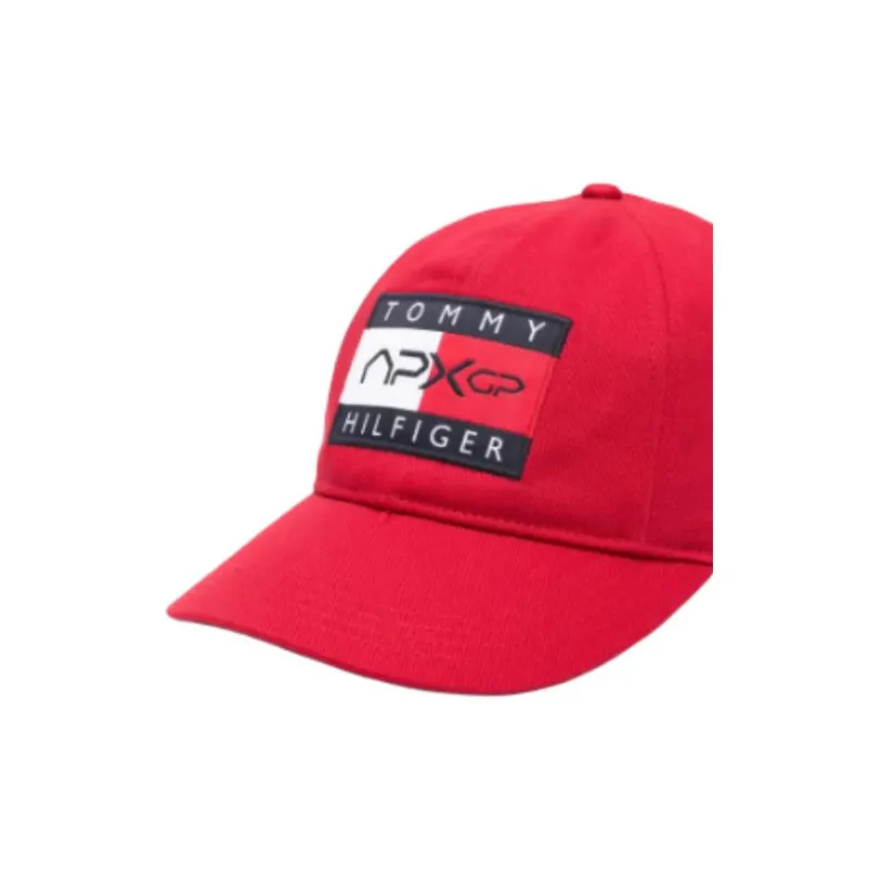 Tommy Hilfiger Cotton Baseball Caps Men's Red-2