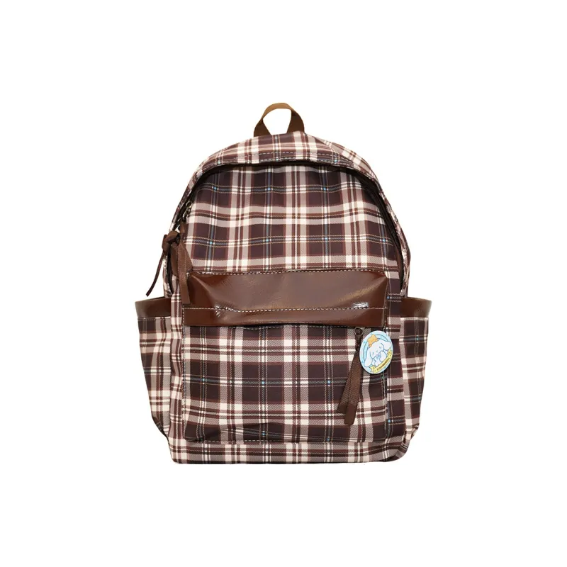 Parker Bear Nylon Backpack Unisex Multicolor-0