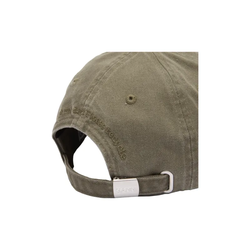 GANNI Logo embroidered Cap-2