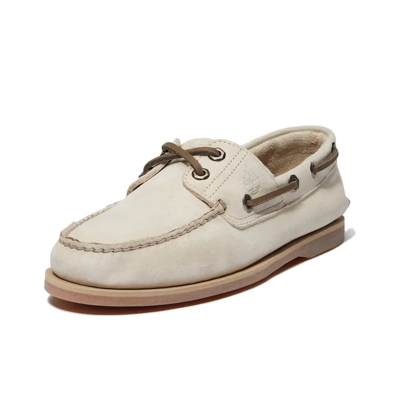 Timberland Classic Boat Shoes Men's Light Gray-2